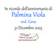 Palmina Viola, ved. Gava - Anniversario
