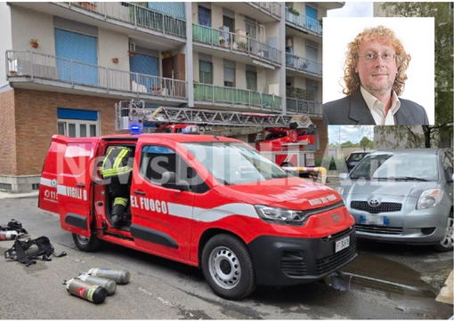 Incendio a Gaglianico, tre alloggi inagibili, ora si indaga sulle cause