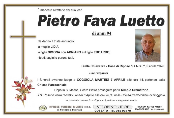 Pietro Fava Luetto
