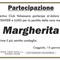 Margherita Bassotto, ved. Bergando - Partecipazione