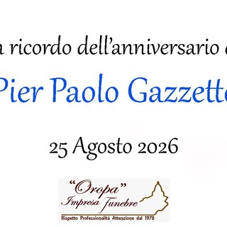 Pier Paolo Gazzetto - Anniversario