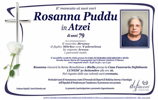 Rosanna Puddu in Atzei Rosanna Puddu in Atzei