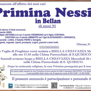 Primina Nessi in Bellan Primina Nessi in Bellan