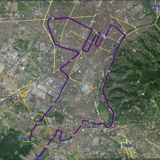 Il nuovo percorso della Turin Marathon