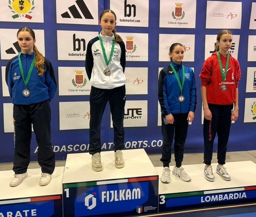 Karate: Greta Bagatin porta la Funakoshi sul podio Open League Fijlkam