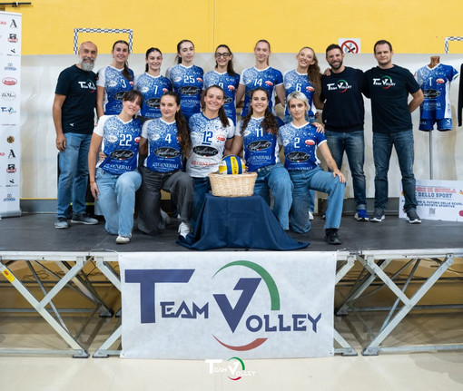 TeamVolley: esordio a Novi Ligure per la prima squadra, prima squadra serie B2 TeamVolley: esordio a Novi Ligure per la prima squadra, prima squadra serie B2