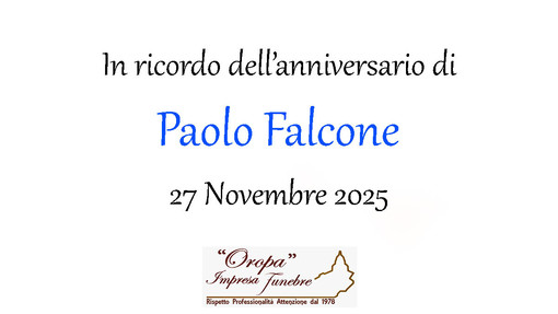 Paolo Falcone - Anniversario