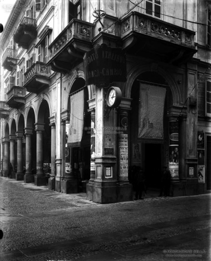 Foto d’archivio, Palazzo Oropa: il Comune di Biella nel secolo scorso.