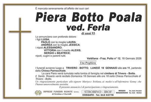 Piera Botto Poala, ved. Ferla