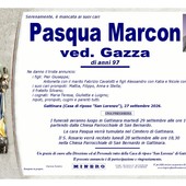 Pasqua Marcon, ved. Gazza