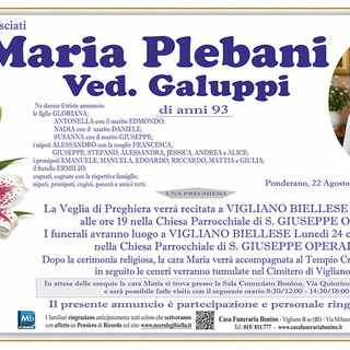 Maria Plebani, ved. Galuppi