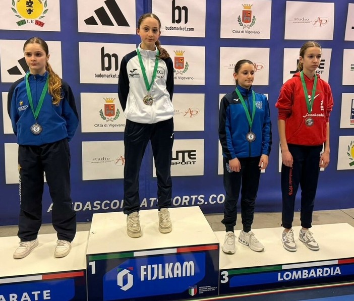 Karate: Greta Bagatin porta la Funakoshi sul podio Open League Fijlkam