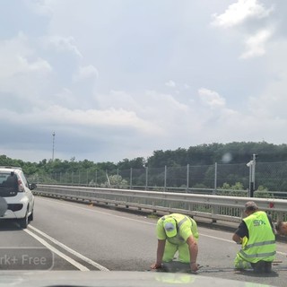 Biella, Ponte della tangenziale: da oggi fino a venerdì 31 luglio senso unico in direzione Chiavazza/Cossato, foto archivio