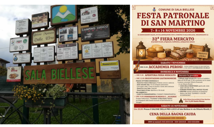 Sala Biellese, Festa di San Martino: si apre con il grande concerto dell'Accademia Perosi