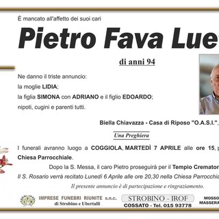 Pietro Fava Luetto