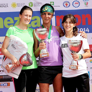 Il podio femminile con Marta Gariglio (Foto Roberto Mandelli)