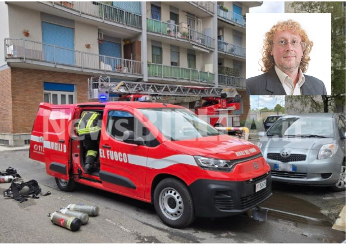 Incendio a Gaglianico, tre alloggi inagibili, ora si indaga sulle cause