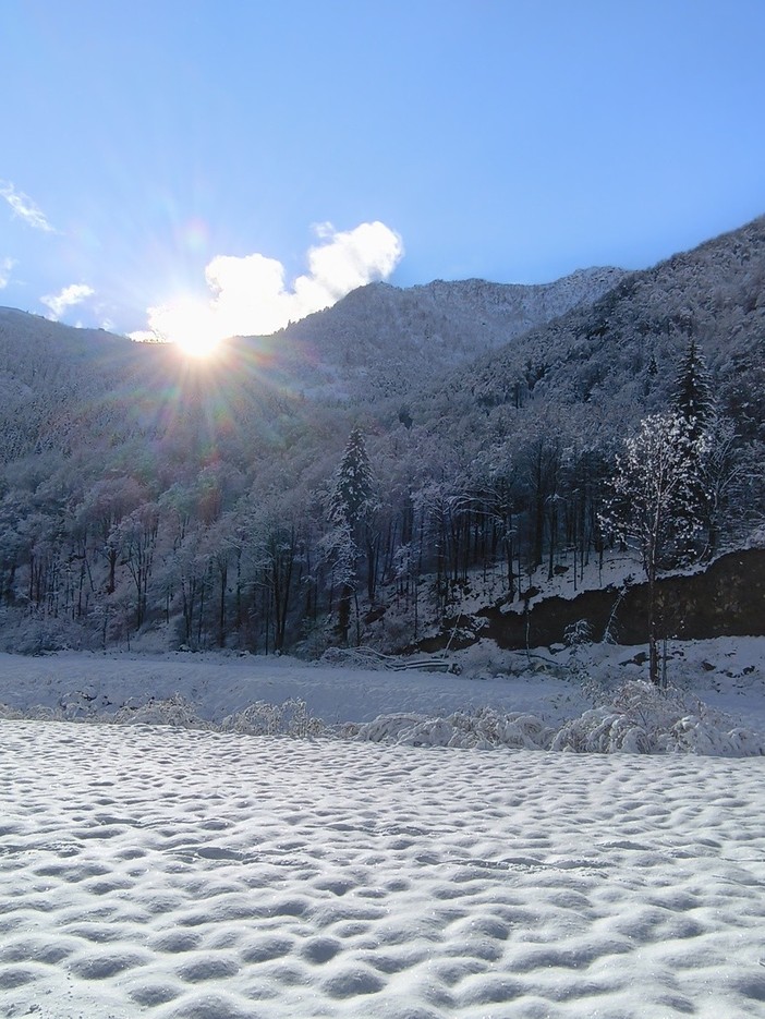Scatti dalla Valle Cervo: tramonto al rifugio Madonna della Neve