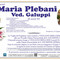 Maria Plebani, ved. Galuppi