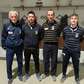 I vincitori del primo Memorial Franco Caucino - Foto Federbocce ed Adriano Negrini I vincitori del primo Memorial Franco Caucino - Foto Federbocce ed Adriano Negrini