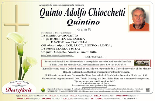 Quinto Adolfo Chiocchetti Quintino