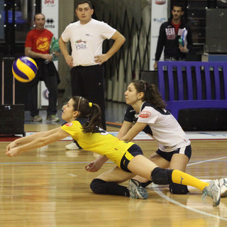 Veronica Valli e Margherita Gualinetti dell'Angelico Teamvolley