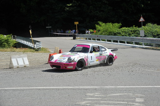 Da Zanche-Barone su Porsche 911 RS in azione al 12° Rally Lana - Foto ACI SPORT