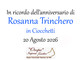 Rosanna Trinchero in Ciocchetti - Anniversario