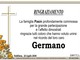 Germano, ringraziamento