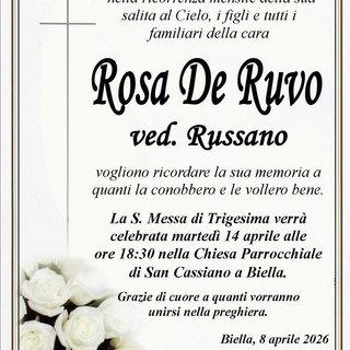 Rosa De Ruvo, ved. Russano