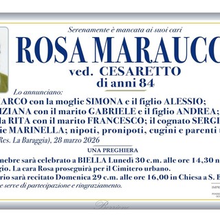 Rosa Maraucci, ved. Cesaretto
