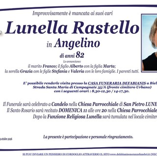 Lunella Rastello in Angelino Lunella Rastello in Angelino