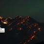 Le immagini del Rifugio Monte Barone, nel corso dell'incendio - Foto pagina Facebook Rifugio Monte Barone