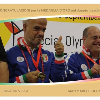 Rosario Vella con Gianfranco Follini Rosario Vella con Gianfranco Follini