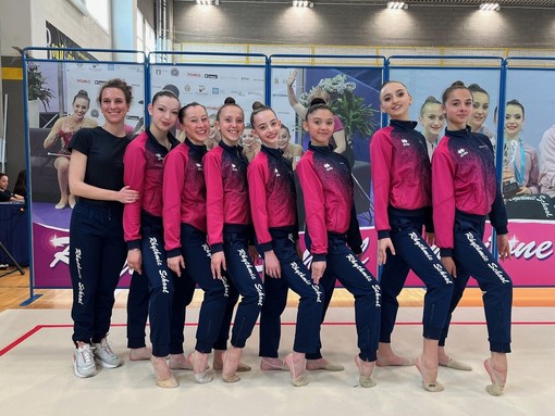 Rhythmic School in grande spolvero nel campionato regionale FGI a squadre Silver GR