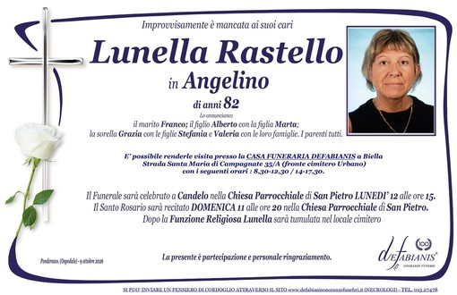 Lunella Rastello in Angelino Lunella Rastello in Angelino