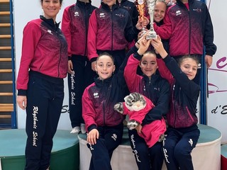 Rhythmic School in grande spolvero nel campionato regionale FGI a squadre Silver GR