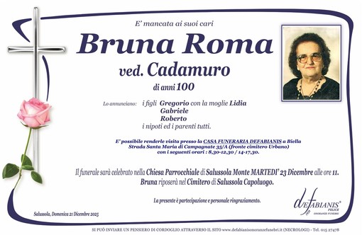Bruna Roma, ved. Cadamuro
