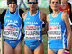 Valeria Roffino, Nadia Ejjafini e Elena Romagnolo con la maglia azzurra all'europeo dello scorso anno a Belgrado Valeria Roffino, Nadia Ejjafini e Elena Romagnolo con la maglia azzurra all'europeo dello scorso anno a Belgrado