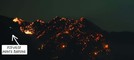 Le immagini del Rifugio Monte Barone, nel corso dell'incendio - Foto pagina Facebook Rifugio Monte Barone