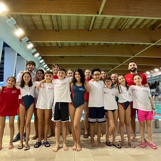 Nuoto, In Sport al Trofeo Davide Filippini: Rane Rosse in azione.