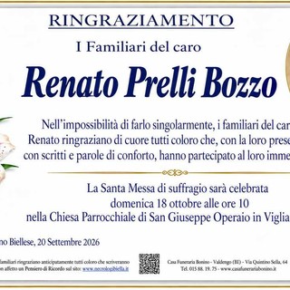 Renato Prelli Bozzo - Ringraziamenti