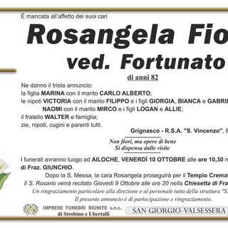 Rosangela Fiora, ved. Fortunato