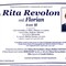 Rita Revolon, ved. Florian Rita Revolon, ved. Florian