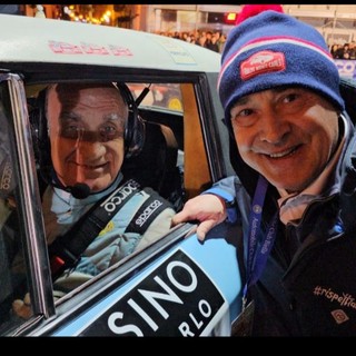 Rallye Monte-Carlo Historique, il centro di Biella invaso dagli spettatori.