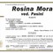 Rosina Mora, ved. Pasini Rosina Mora, ved. Pasini