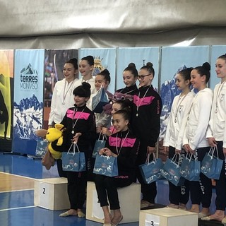 Ritmica, buona prova a Saluzzo per Piemonte Ginnastica Biella - Foto ASD Piemonte Ginnastica Biella