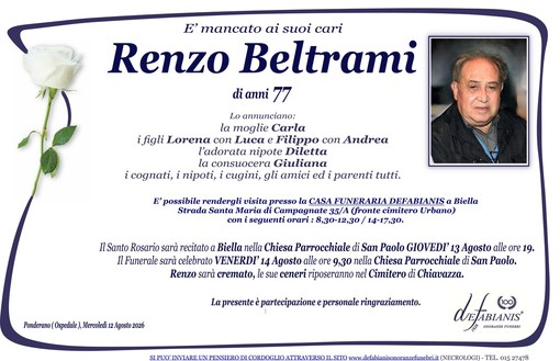 Renzo Beltrami Renzo Beltrami