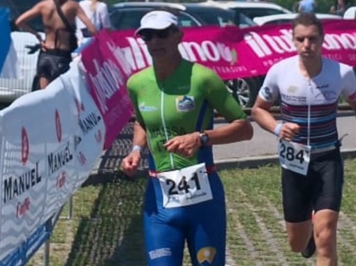 Stefano Massa in azione a Caorle