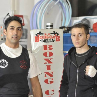 Simone Bagatin (a destra) con il tecnico Roberto Scaglione